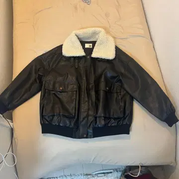 퍼 가죽 자켓 무스탕 자켓