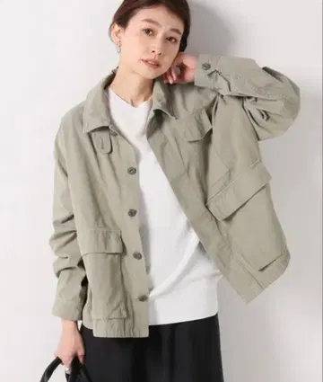 TICCA IENA 별주 카키 밀리터리 자켓