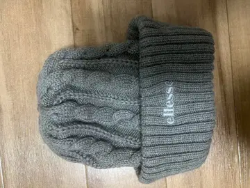 ellesse 그레이 니트 모자