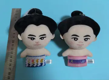 스모 마스코트 키링 2개 세트