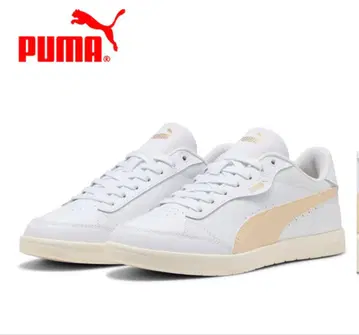 PUMA 화이트/베이지 스니커즈 24.5