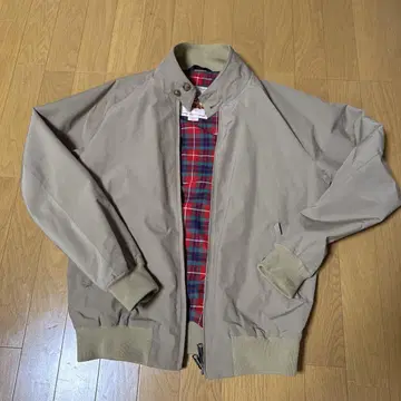 BARACUTA 블루종 G9 사이즈 40 베이지 체크
