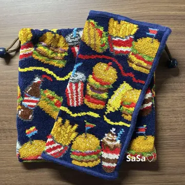 러브리바이페이러 손수건 복조리 버거샵 used