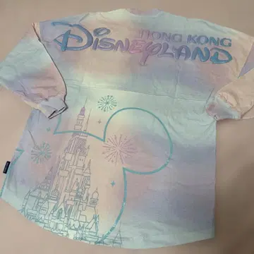 [ 1회 착용 새상품급 ] 홍콩 디즈니 한정판 롱 T 핑크