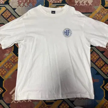 HUF 화이트 T셔츠