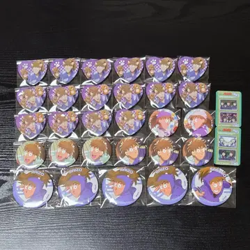 닌타마 란타로 후와 라이조 하치야 사부로 5학년 캔뱃지 마그넷