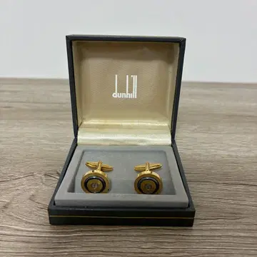 3 dunhill 골드톤 커프스