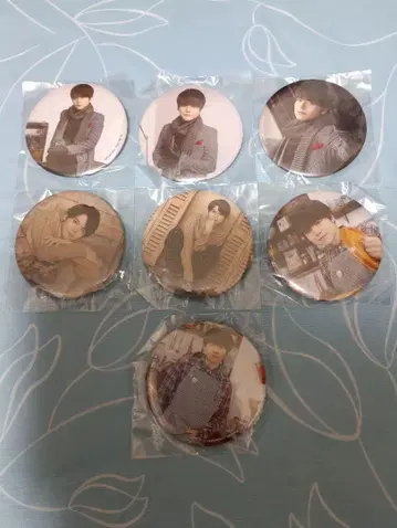 우치다 유마 JOYSOUND 콘푸쿠지 D상 캔뱃지 7개 세트