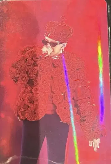 G-DRAGON bermensch 입장 혜택 홀로그램
