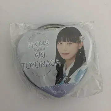 HKT48 캡슐 복권 토요나가 아키 캔뱃지