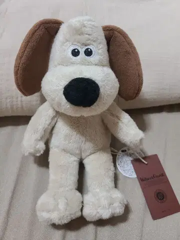 새상품급*택 포함*Wallace & Gromit Gromit 봉제 인형