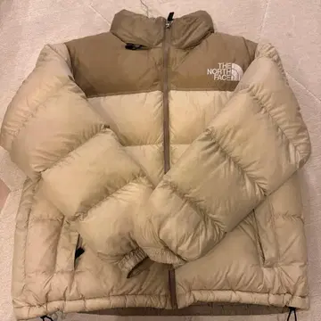 THE NORTH FACE 다운 자켓 베이지