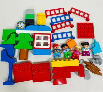 LEGO 컬러풀 블록 세트 미니 피규어 포함