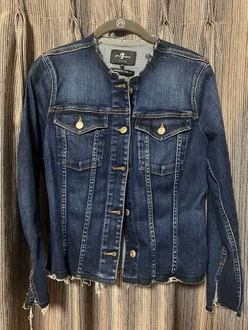 7 for all mankind 데님 자켓