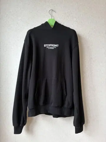 BT21 FRGMT 블랙 후드티