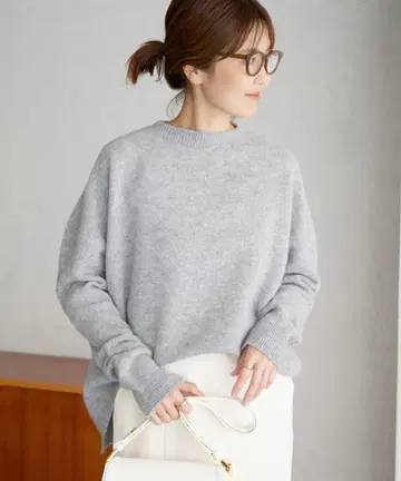 플라주 와이드 슬릿 풀오버
