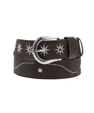 COYSEIO FLAME STUD BELT BROWN