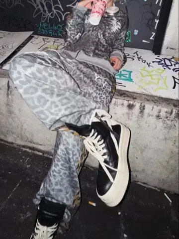 25leopard cozy worldwide 셋업