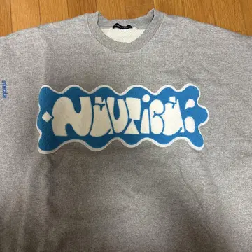 NAUTICA 그레이 트레이닝복 로고 프린트