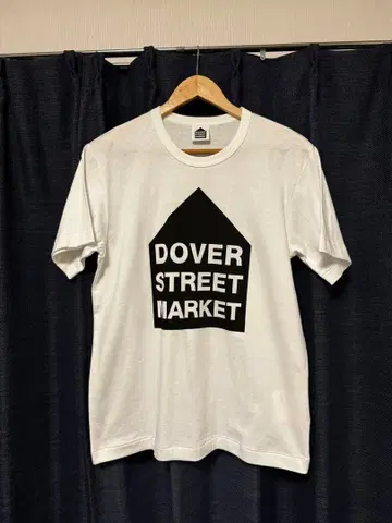 DOVER STREET MARKET 로고 T셔츠 화이트