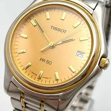 작동 티쏘 손목시계 쿼츠 남성용 J176/276K 데이트 3바늘 콤비