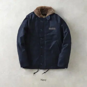 [ KNACKERED ] n-1 덱 자켓 U.S.NAVY 옷깃 보아 안감