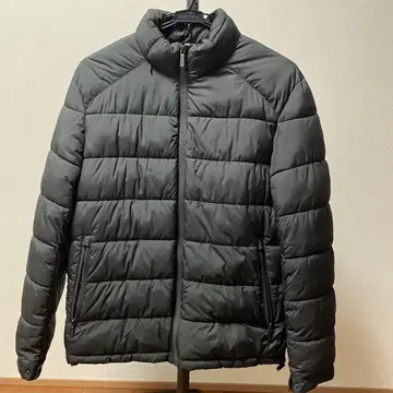 ZARA 블랙 다운 자켓 스탠드 카라 40