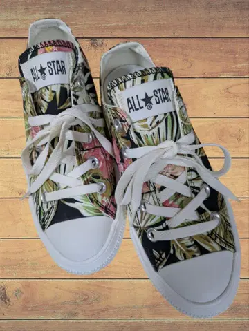 [ 미사용 ] 컨버스 올스타 하와이안 셔츠 꽃무늬 새상품급