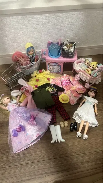 리카짱 인형과 의상 세트