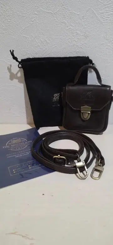 THE BRITISH BAG VALISE 컴팩트 숄더백