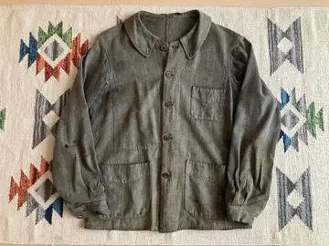 1930년대 프랑스 블랙 커버올 앤티크 빈티지