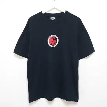 90s L VANS 카발레로 티셔츠 CABALLERO 블랙 USA제