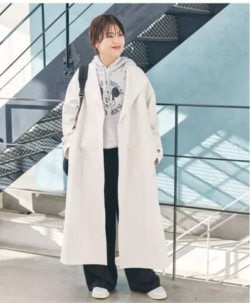 Spick and span 노카라 트렌치코트