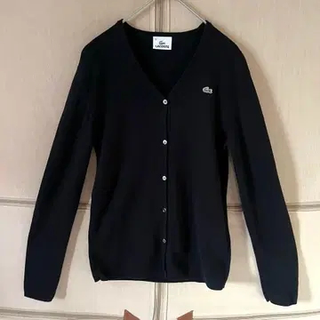 LACOSTE 라코스테 가디건 블랙