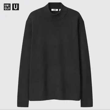 UNIQLO U 메리노 블렌드 모크넥 스웨터 21AW