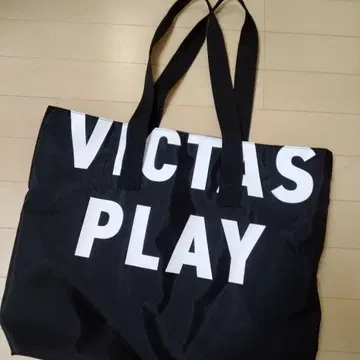 VICTAS 토트백 블랙 빅