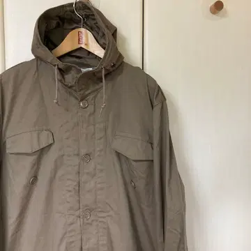 [새상품급] 독일군 필드 후드티 모즈 코트 52사이즈 AAA 지퍼