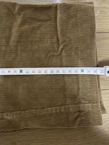 브라운 코듀로이 팬츠