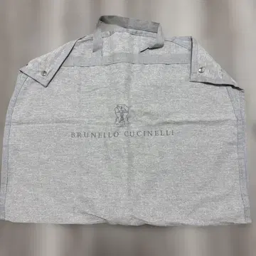 BRUNELLO CUCINELLI 그레이 가먼트 백
