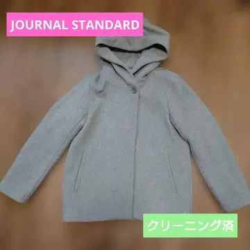 JOURNAL STANDARD 후드 숏코트 그레이