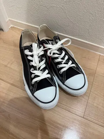 CONVERSE ALL STAR 블랙 스니커즈