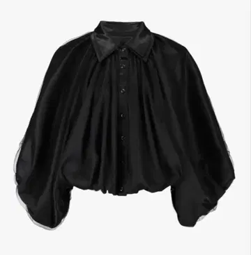 bibiy. ELOISE BLOUSE 벌룬 튤 블라우스
