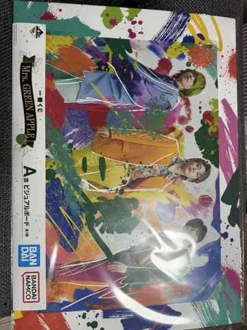 [미개봉] Mrs. GREEN APPLE A 비주얼 보드 제일복권
