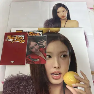 twice the story goes on bdm 트레이딩 카드 나연