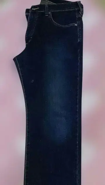 미 실루엣 Wrangler 랭글러 하이웨스트 스트레이트 데님