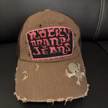 Rocky Brand Jeans 데미지 가공 캡