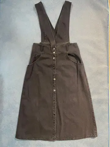 ZARA 다크 그레이 데님 살로펫