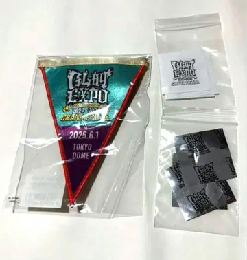 GLAY 도쿄돔 2025년 6월 1일 가랜드 배지