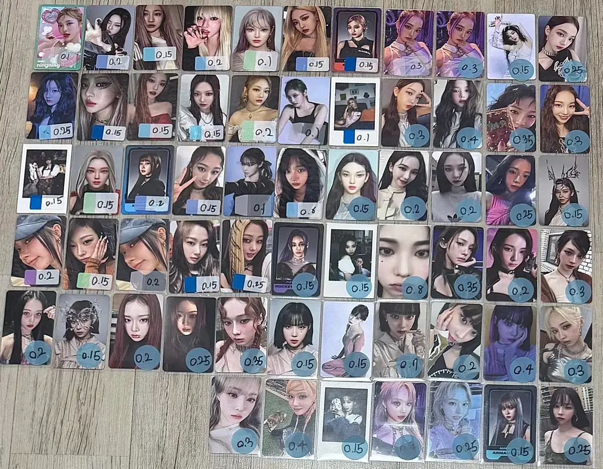 Quick sale Aespa photocard Winter Karina Giselle Ningning poca Savage