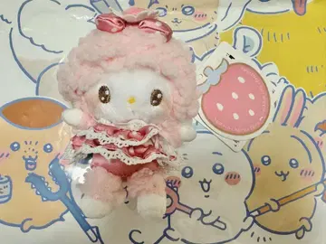 미코 산리오 팝업 봉제 인형 키링 피아노짱